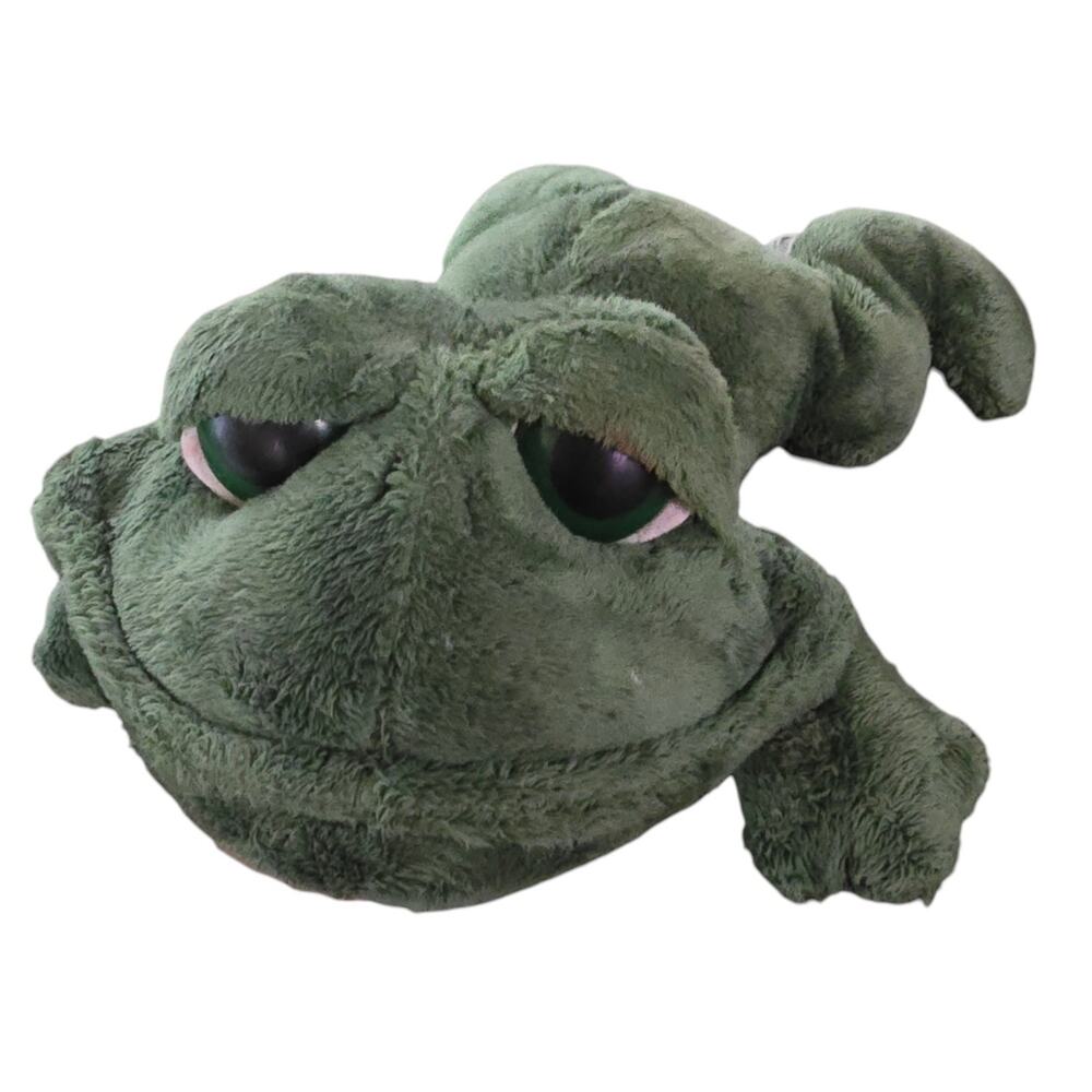 Russ Berrie Lil Peepers Dermot the Frog 16" Plush Stuffed Toy Animal Toad